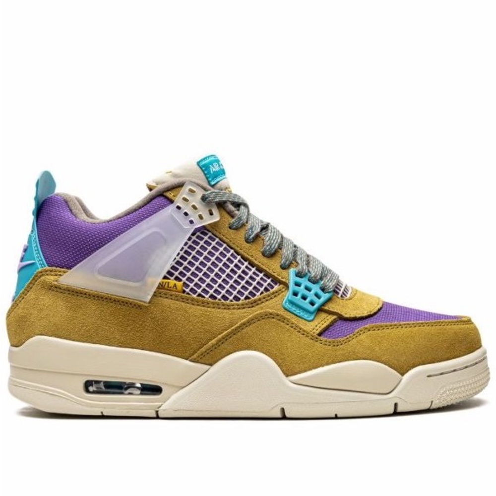 Jordan × Union Air Jordan 4 Retro SP Desert Moss" sneakers size 6